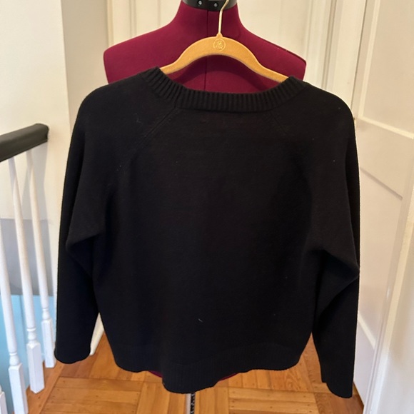 Central Park West Sweater / vegan leather - viscose polyester nylon - Picture 4 of 6